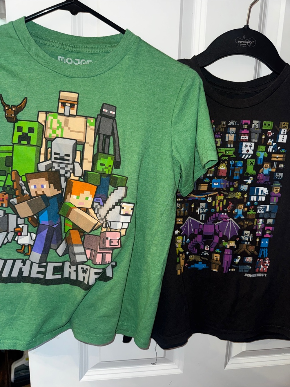 Minecraft Kids Short Sleeve Tees - Medium Set of 2